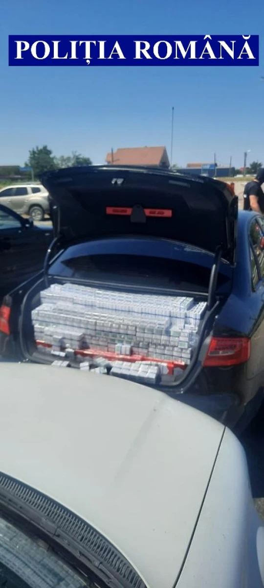 Captură impresionantă de contrabandă de țigări