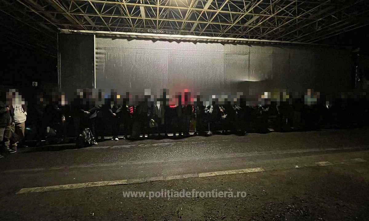 Captură record de migranți, Nădlac II și Turnu: 82 de cetățeni străini au încercat să treacă ilegal frontiera