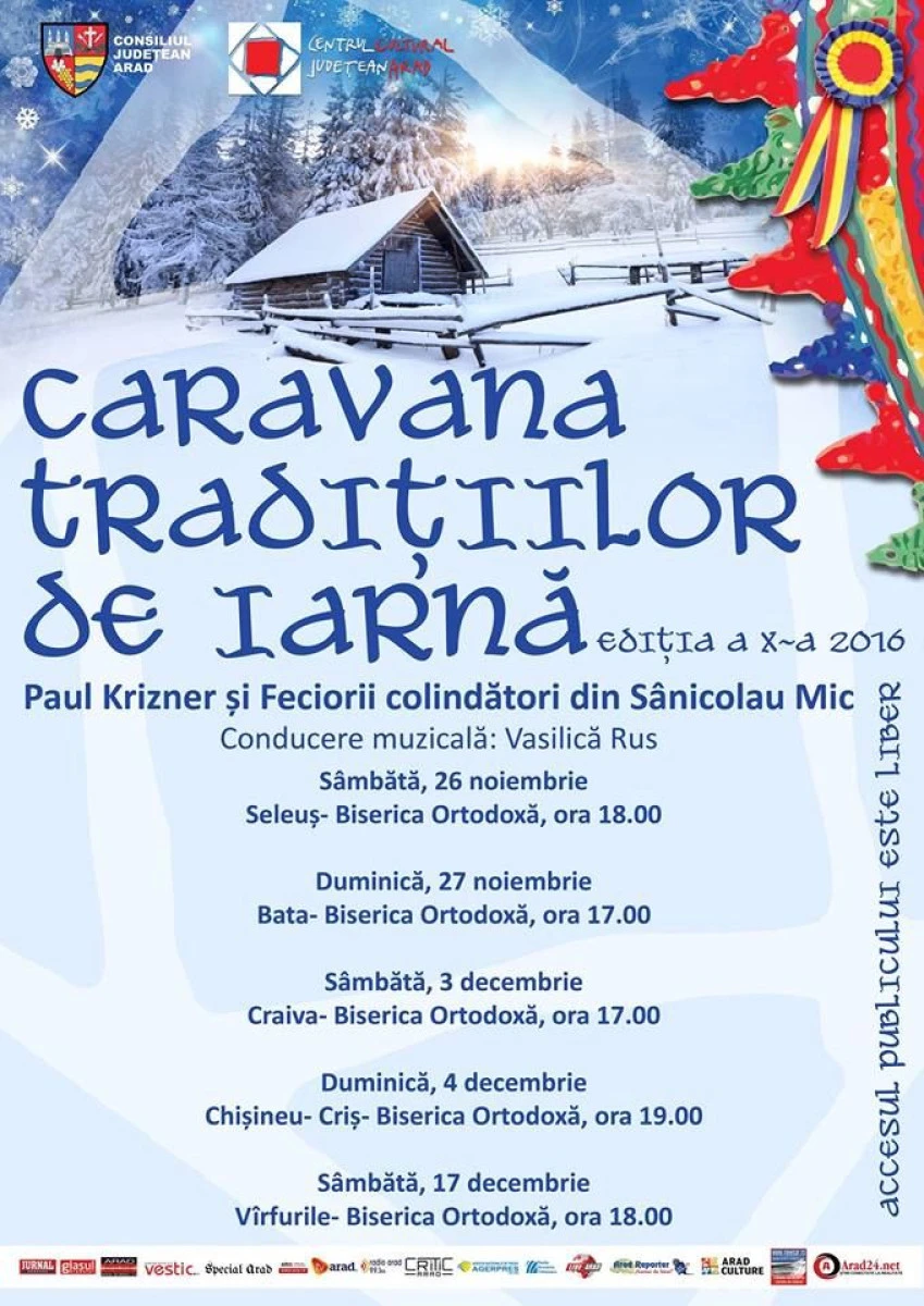 Caravana Tradițiilor de Iarnă, la final