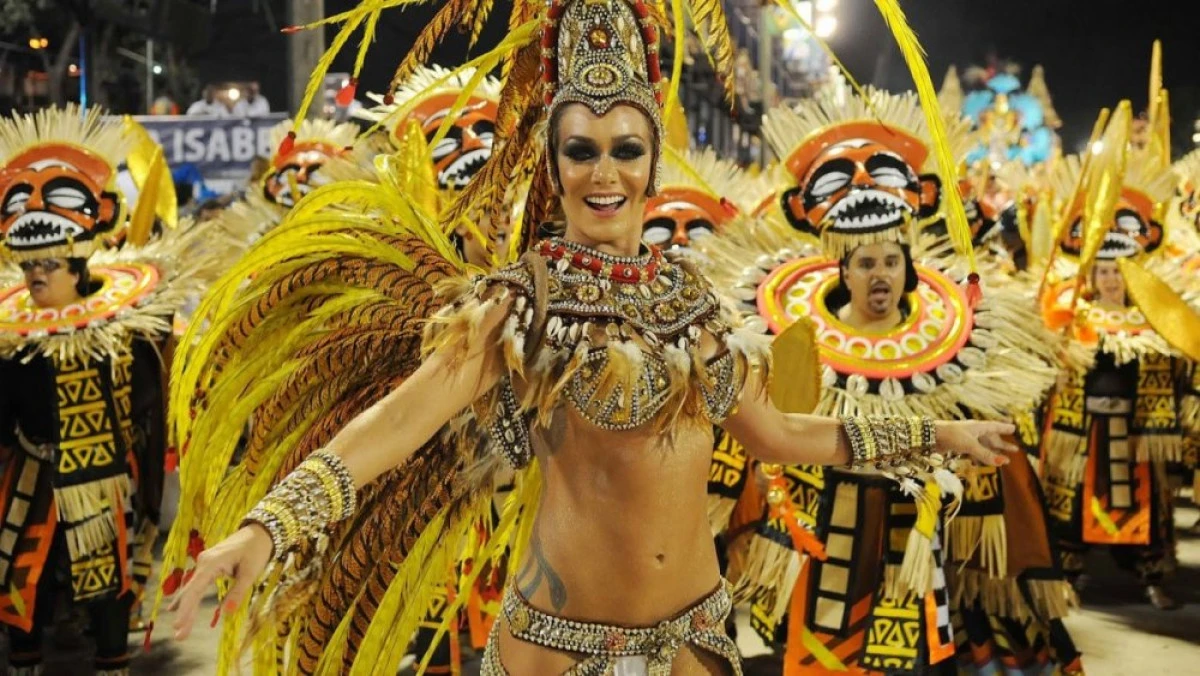 Carnavalul de la Rio a dat startul petrecerii pe ritmuri de samba