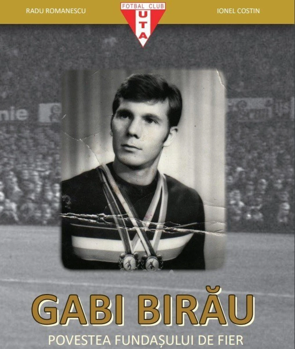 Carte dedicată ”fundaşului de fier" Gabor Biro