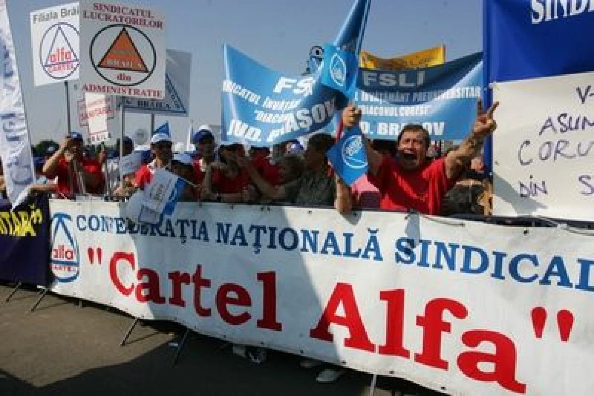 CARTEL ALFA VA PROTESTA LA GUVERN PENTRU MODIFICAREA LEGISLATIEI MUNCII