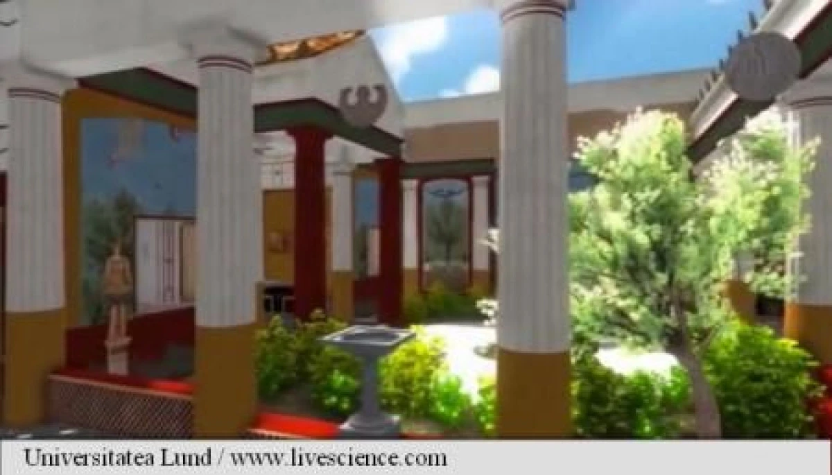 CASĂ DE ACUM 2.000 DE ANI, RECONSTRUITĂ CU AJUTORUL TEHNOLOGIEI 3D