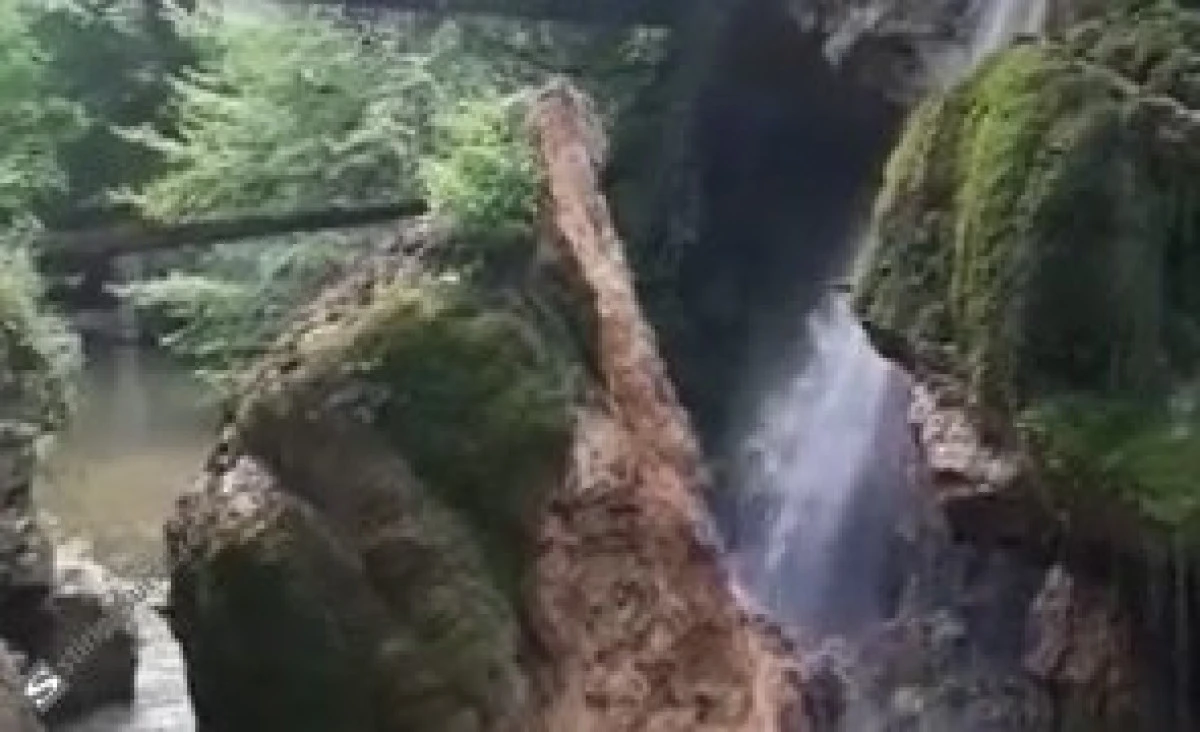 Cascada Bigăr s-a prăbușit
