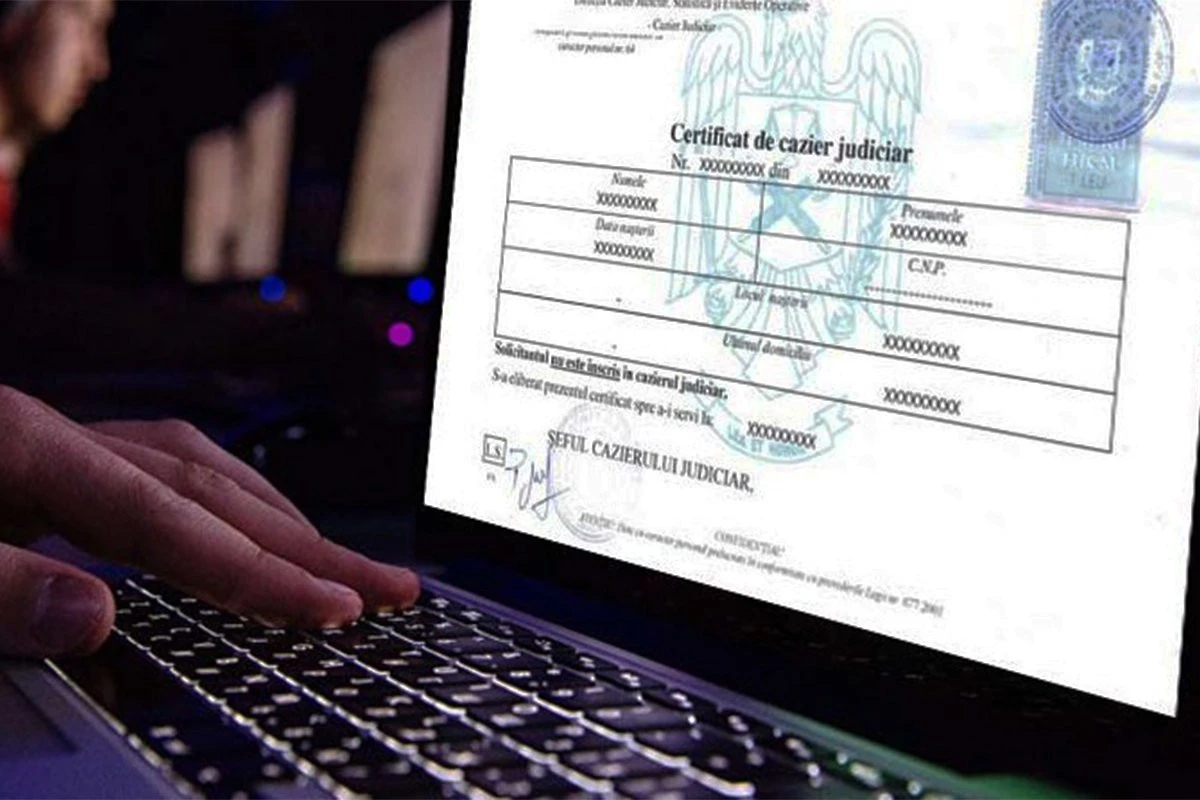 Cazierul judiciar se poate obține gratuit în format electronic, de astăzi