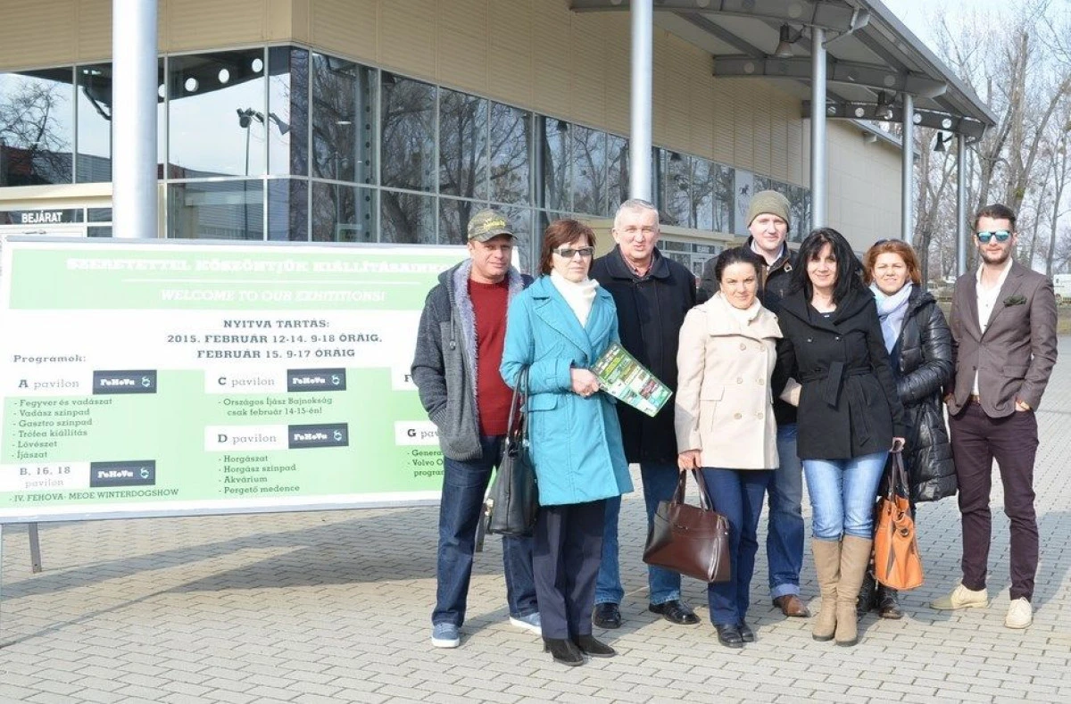 CCIA ARAD A PARTICIPAT LA CEL MAI MARE TARG DE VANATOARE SI PESCUIT DIN UNGARIA