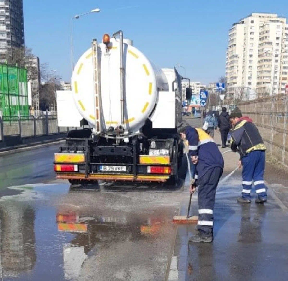 Ce este recomandat pentru spălarea străzilor