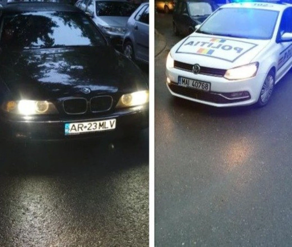Ce faci când ești polițist cu BMW și te supără cineva în trafic ? Chemi colegul de la Rutieră să-i rupă urechile