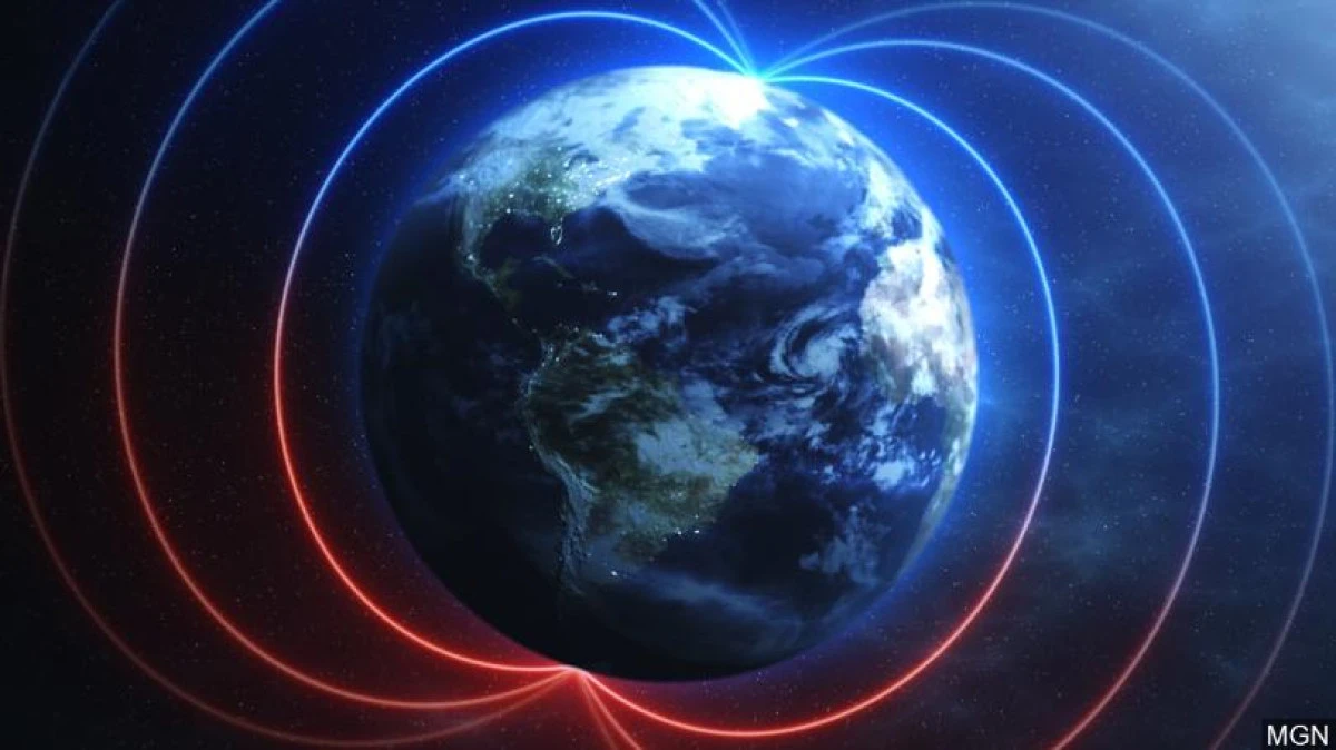 Ce se întâmplă cu polul nord  magnetic