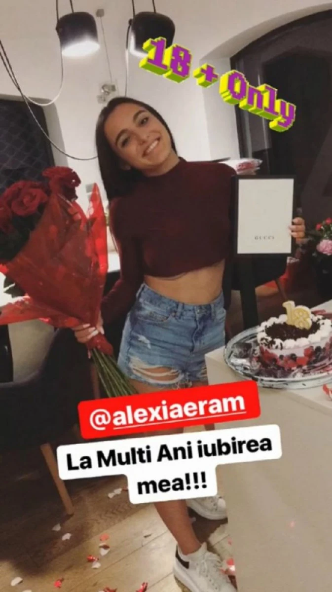 Ce surpriză a avut Alexia Eram în miez de noapte