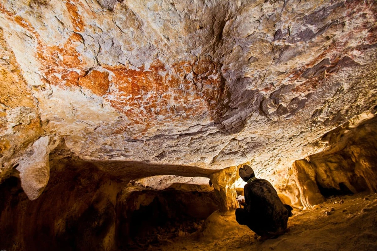 Cea mai veche pictură rupestră din lume realizată de Homo Sapiens