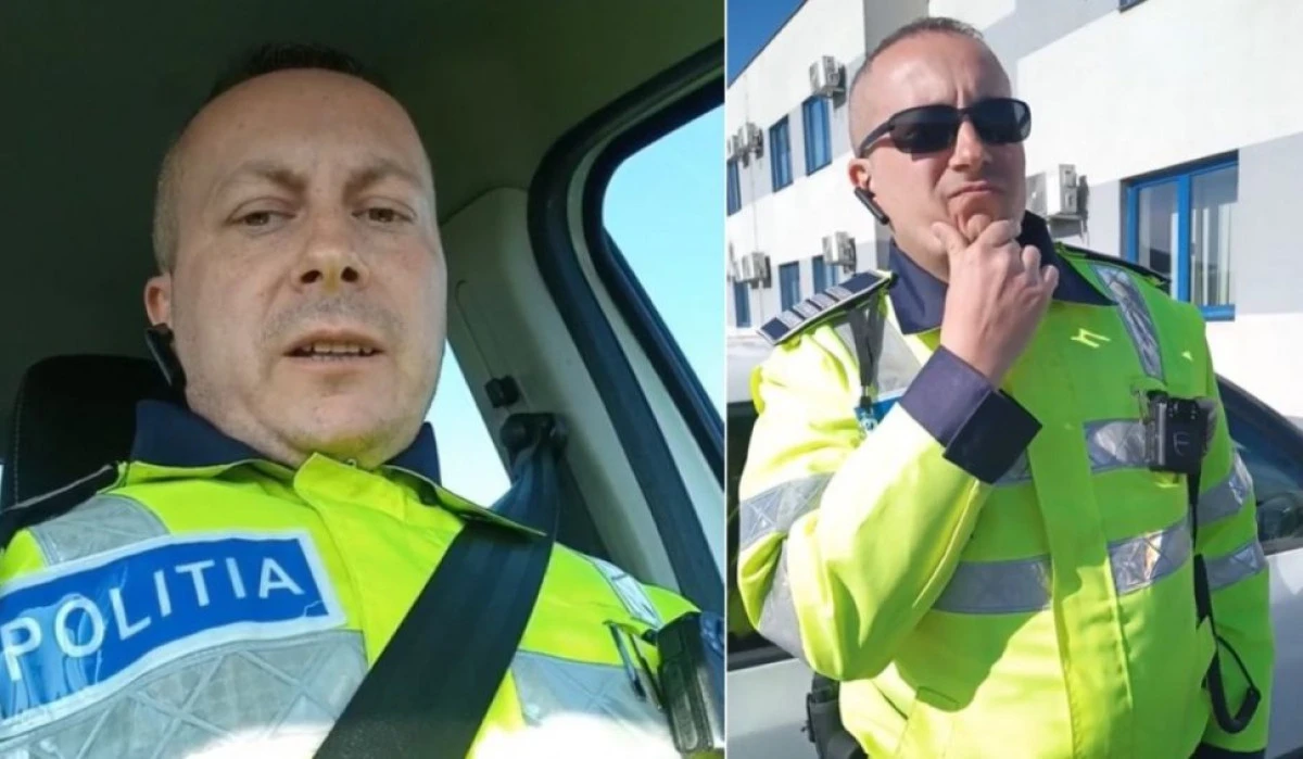 Cel mai cunoscut polițist român de pe TikTok își îndeamnă colegii să nu mai dea amenzi șoferilor
