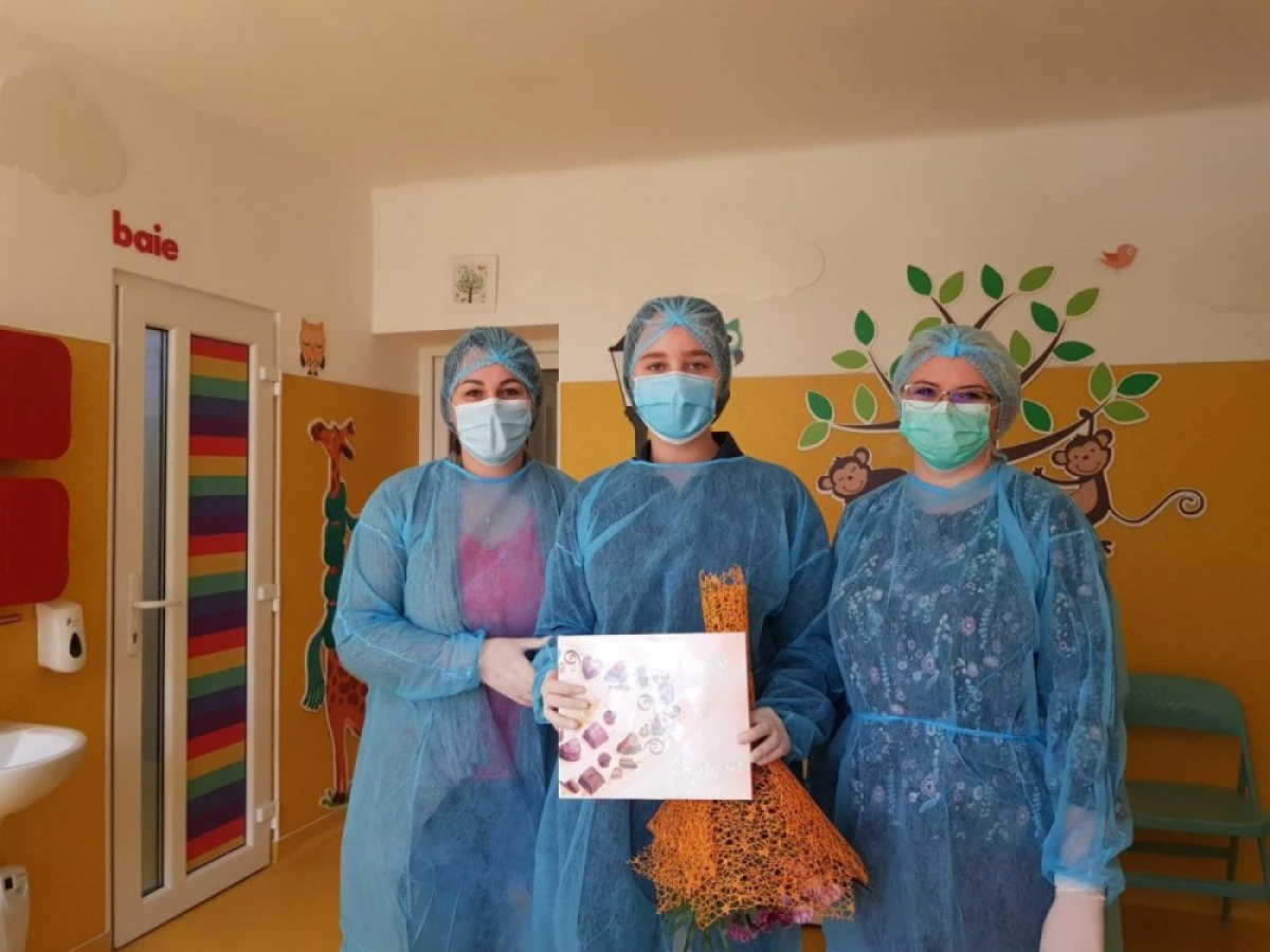 Cel mai frumos cadou pentru o fetiță de 13 ani – ultimul test pentru COVID-19 a venit negativ!