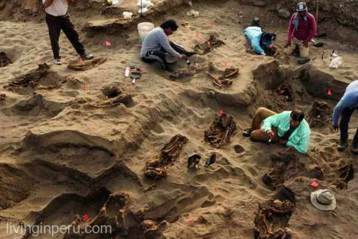 Cel mai mare sit de sacrificare a copiilor din cultura Chimu, descoperit în Peru