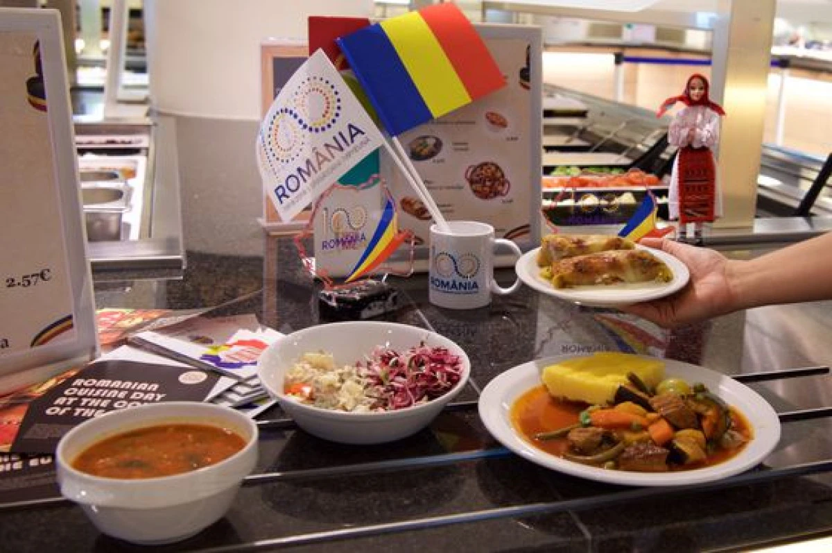 Centenarul României, celebrat cu mâncare românească în restaurantele Consiliului UE