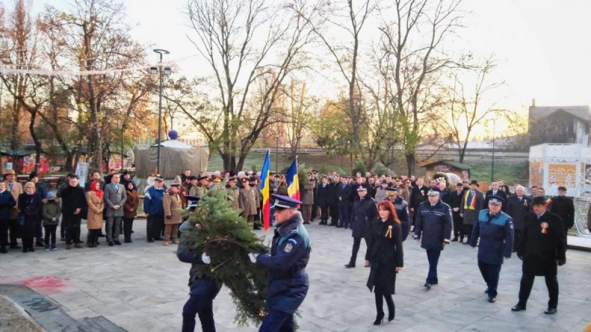 Ceremonii organizate în Arad, de Ziua Națională a României
