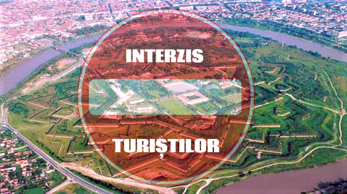 Cetatea Aradului, interzisă turiștilor!