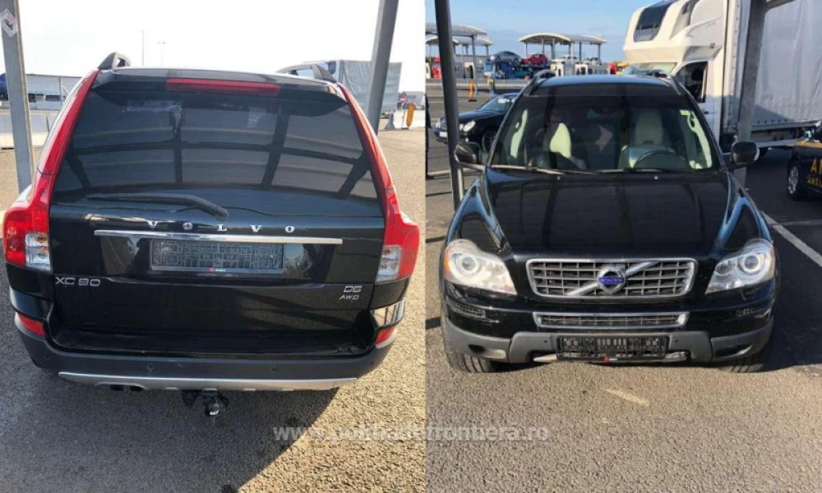 Cetăţean român depistat la volanul unui Volvo radiat din circulaţie, în vama Nădlac