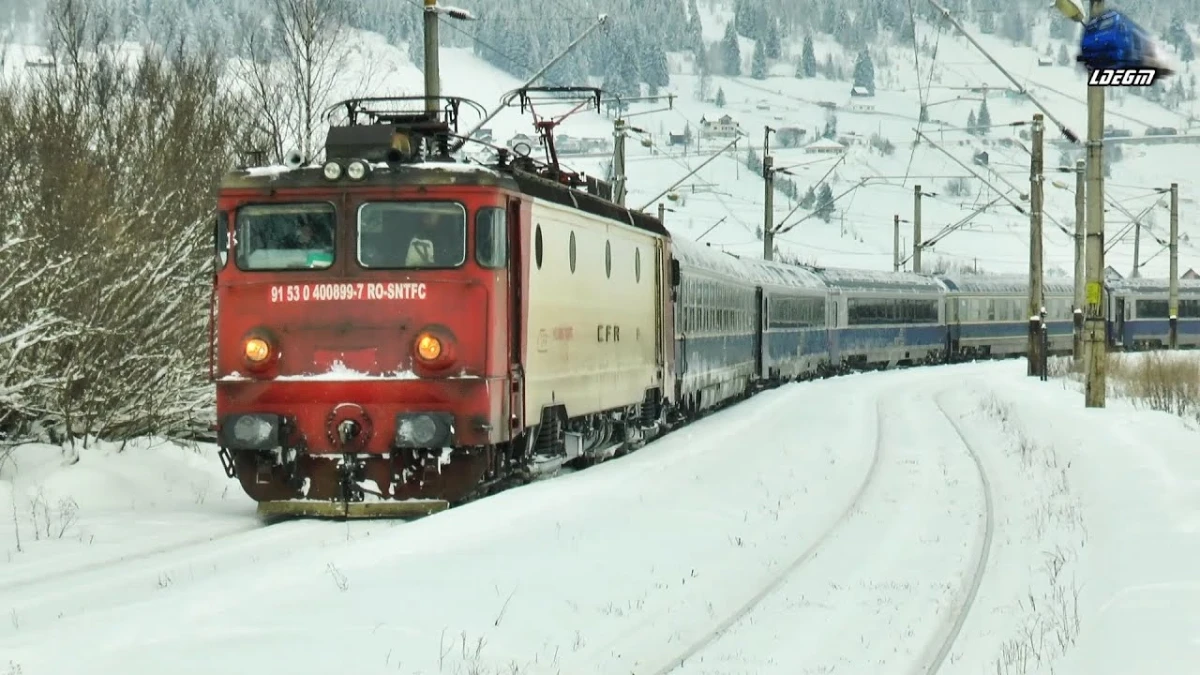 CFR Călători anulează 20 de trenuri, din cauza zăpezii