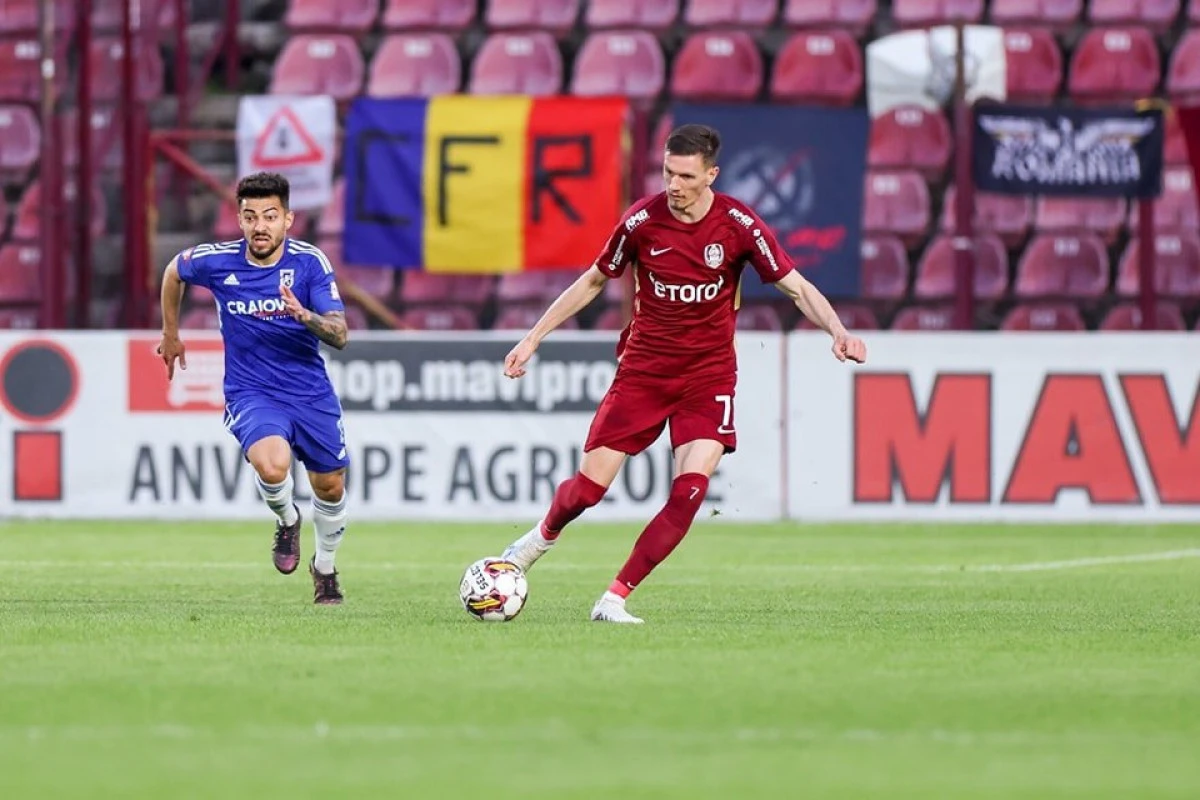 CFR Cluj a câștigat barajul cu FCU Craiova și va juca în Conference League