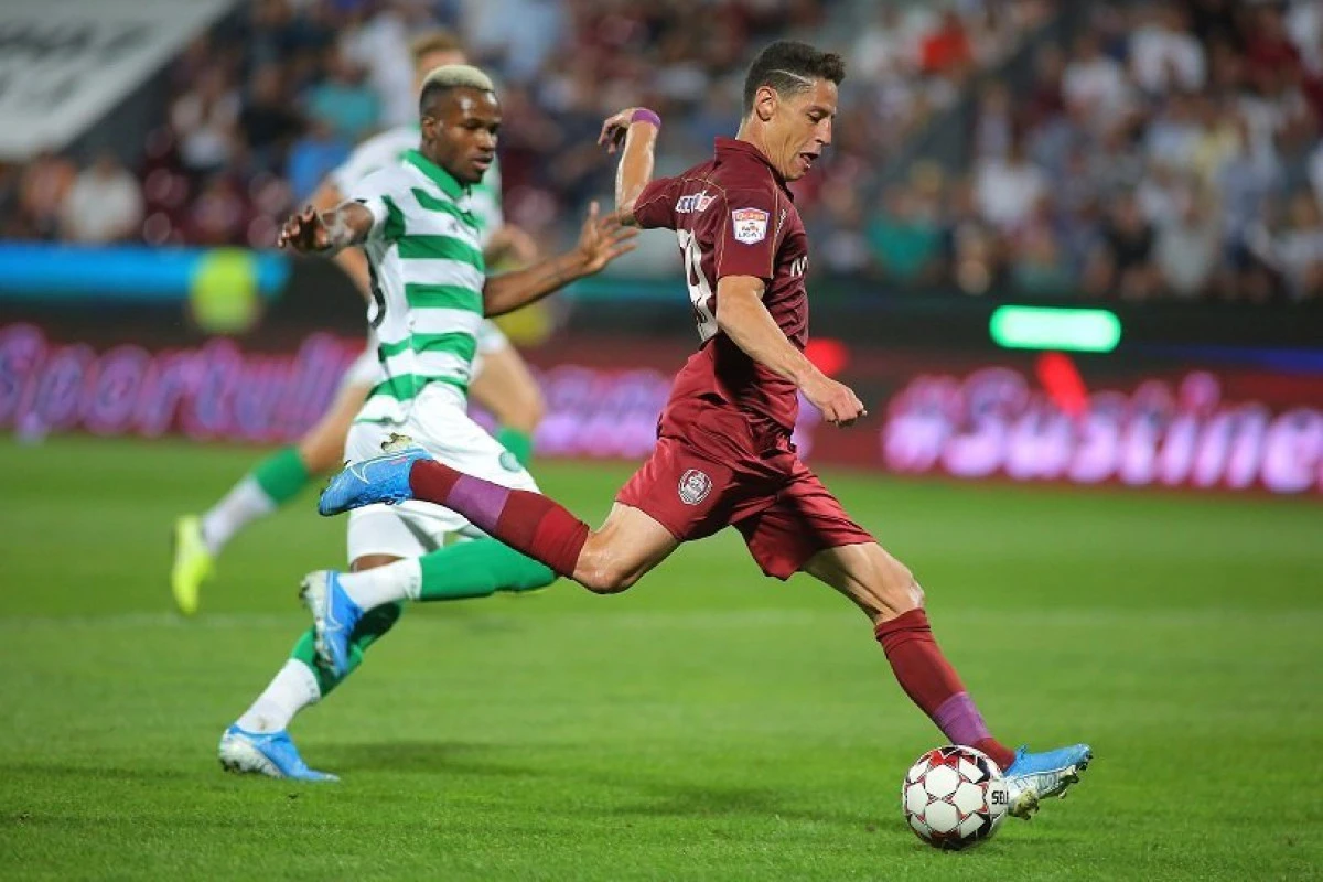 CFR Cluj a fost egala lui Celtic, calificarea se joacă în Scoţia