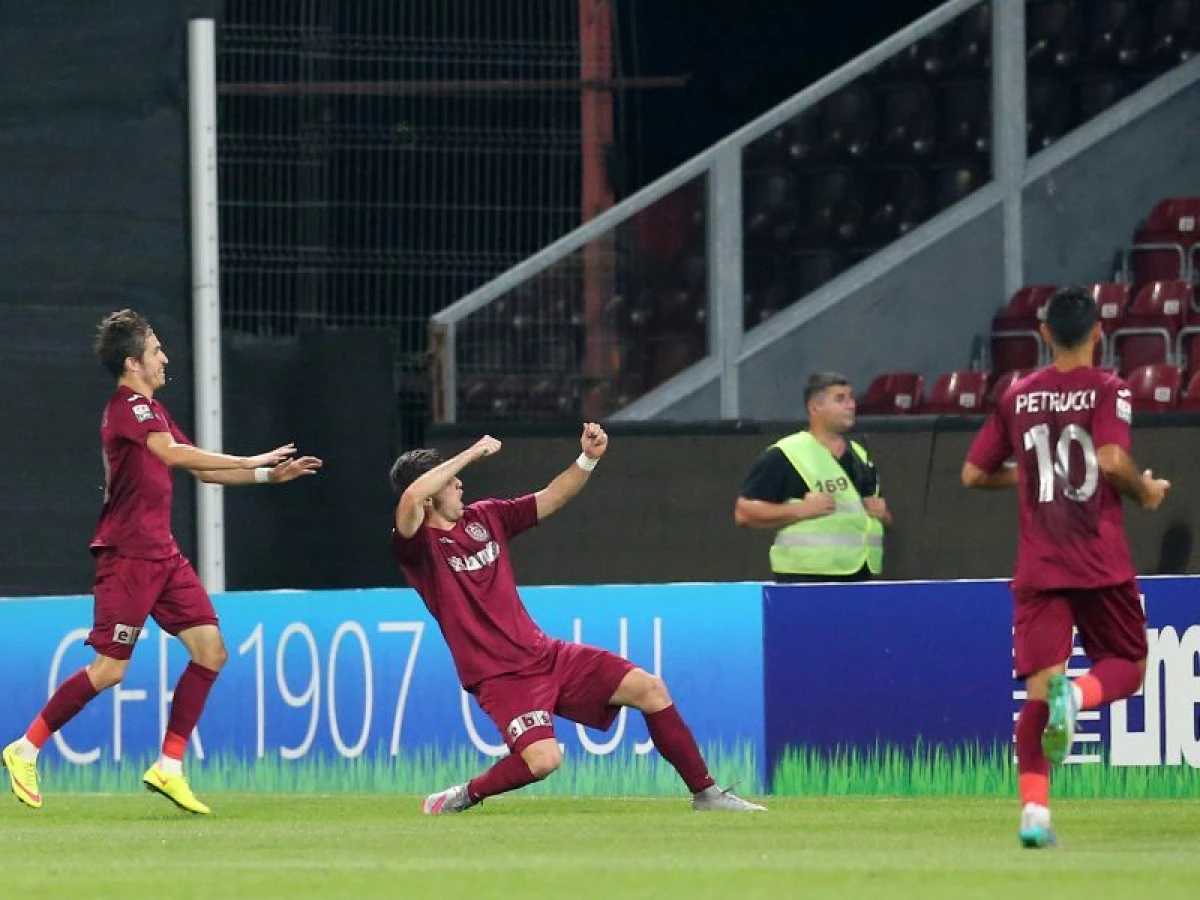 CFR CLUJ A ÎNVINS ASA TÂRGU MUREŞ ŞI S-A CALIFICAT ÎN FINALA CUPEI ROMÂNIEI