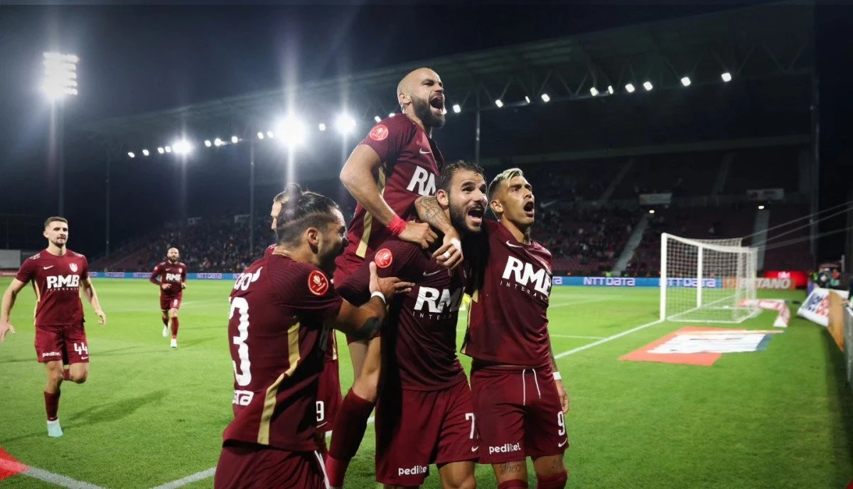 CFR Cluj câștigă clar restanța cu Sepsi și se apropie la un punct de liderul FCSB