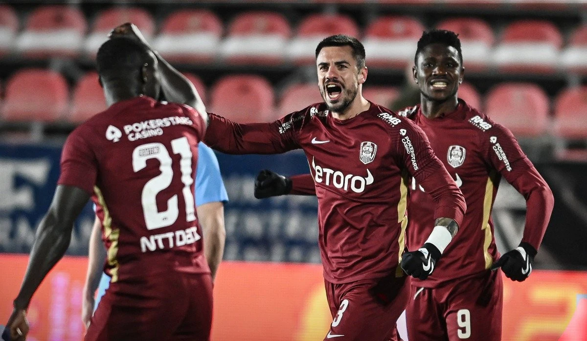 CFR Cluj câștigă cu scorul clasic și revine pe primul loc. Situația la zi din Superliga