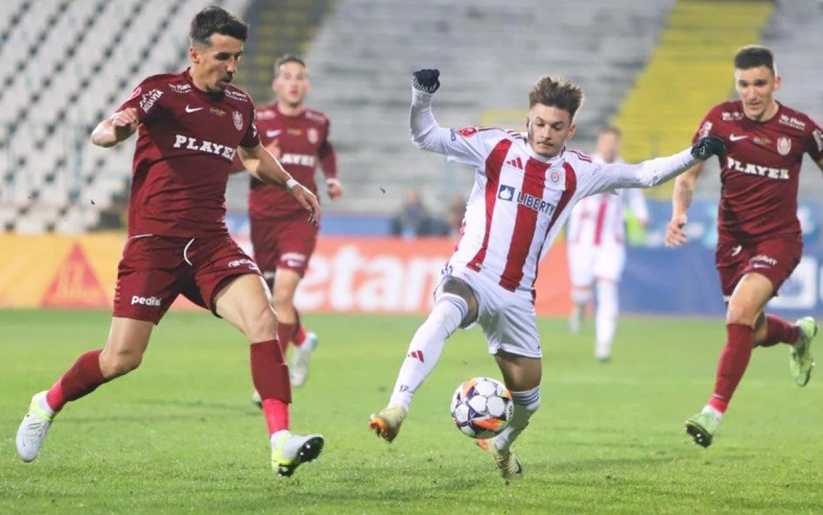 CFR Cluj câștigă restanța de la Galați și este a doua în SuperLiga, după concitadina „U”!