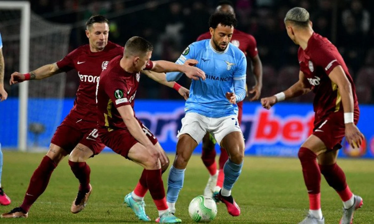 CFR Cluj iese cu fruntea sus din Conference League, Lazio avansează în optimi