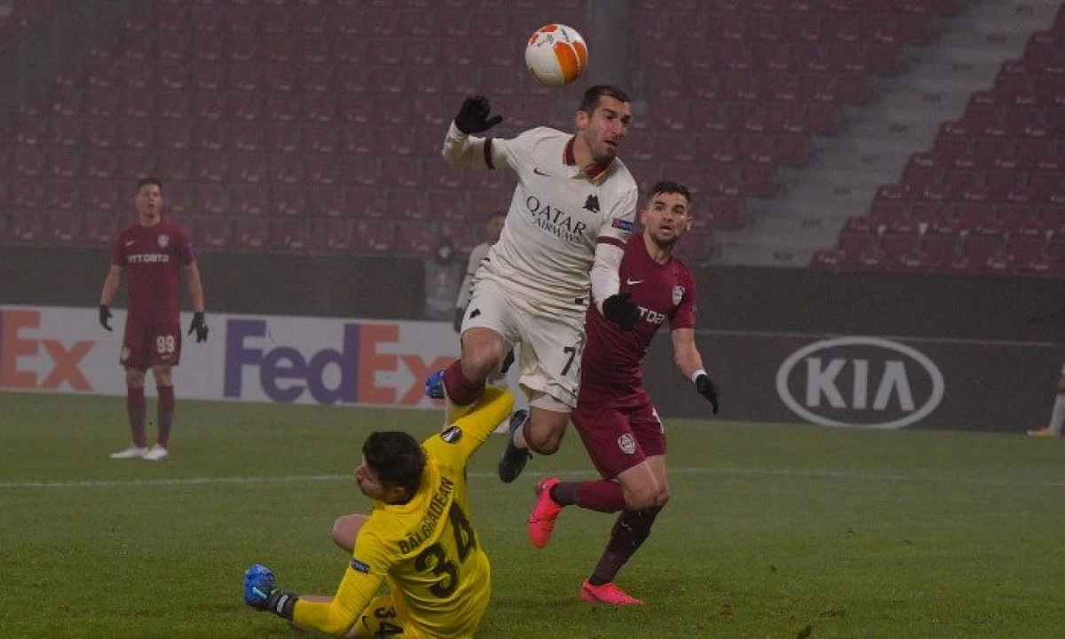 CFR Cluj, învinsă acasă de Roma şi primăvara europeană se îndepărtează de Gruia