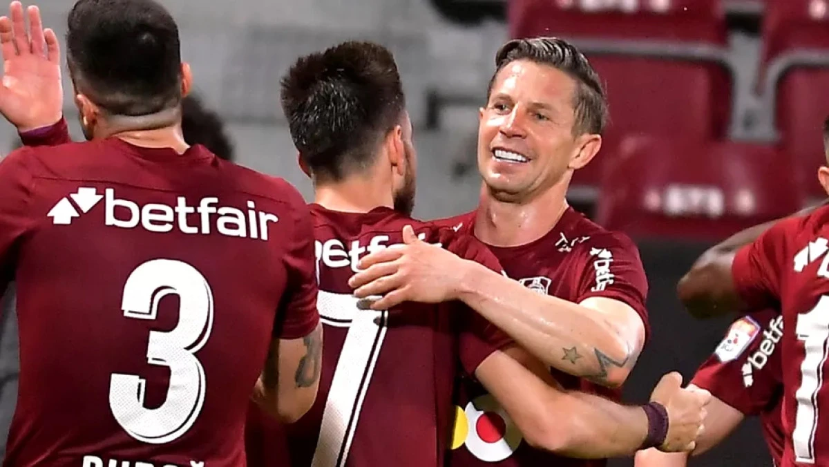 CFR Cluj o lasă pe Rapid în play-out, iar UTA urcă un loc în Liga 1