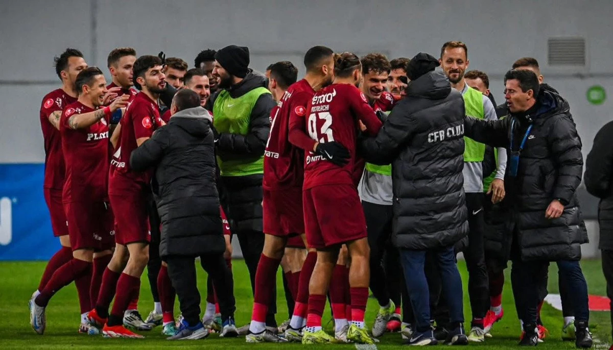 CFR Cluj pune presiune pe concitadină și preia șefia în Superliga, UTA a căzut pe loc de baraj!