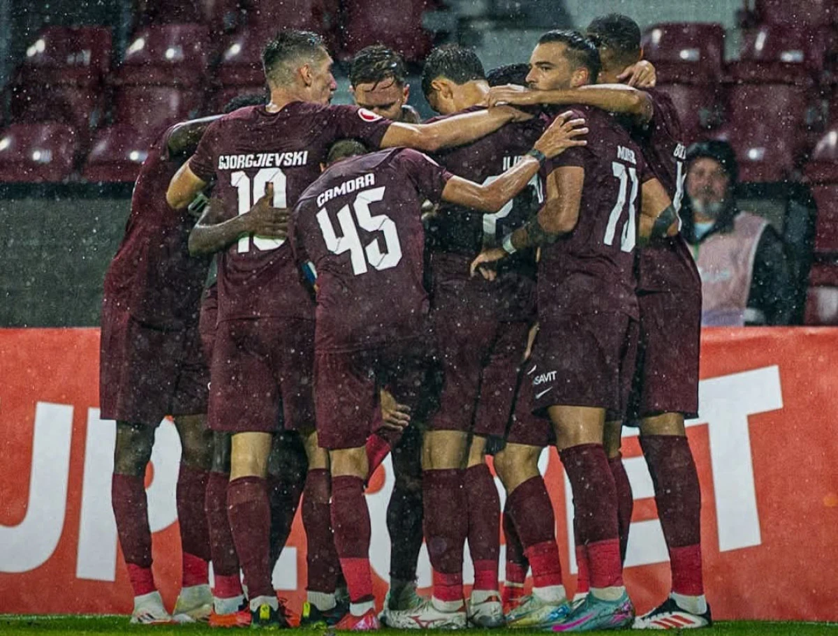 CFR Cluj s-a calificat în turul doi preliminar din Europa League