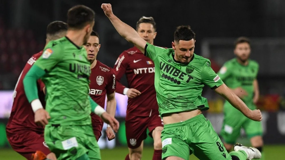 Chindia mai speră la play-off, CFR s-a chinuit cu Dinamo. Situaţia la zi în Liga 1