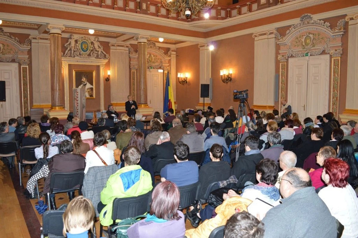 CHIRURGUL DR. DAN CIOATA A CONFERENTIAT IN CADRUL MANIFESTARILOR FILOCALIA DE LA ARAD