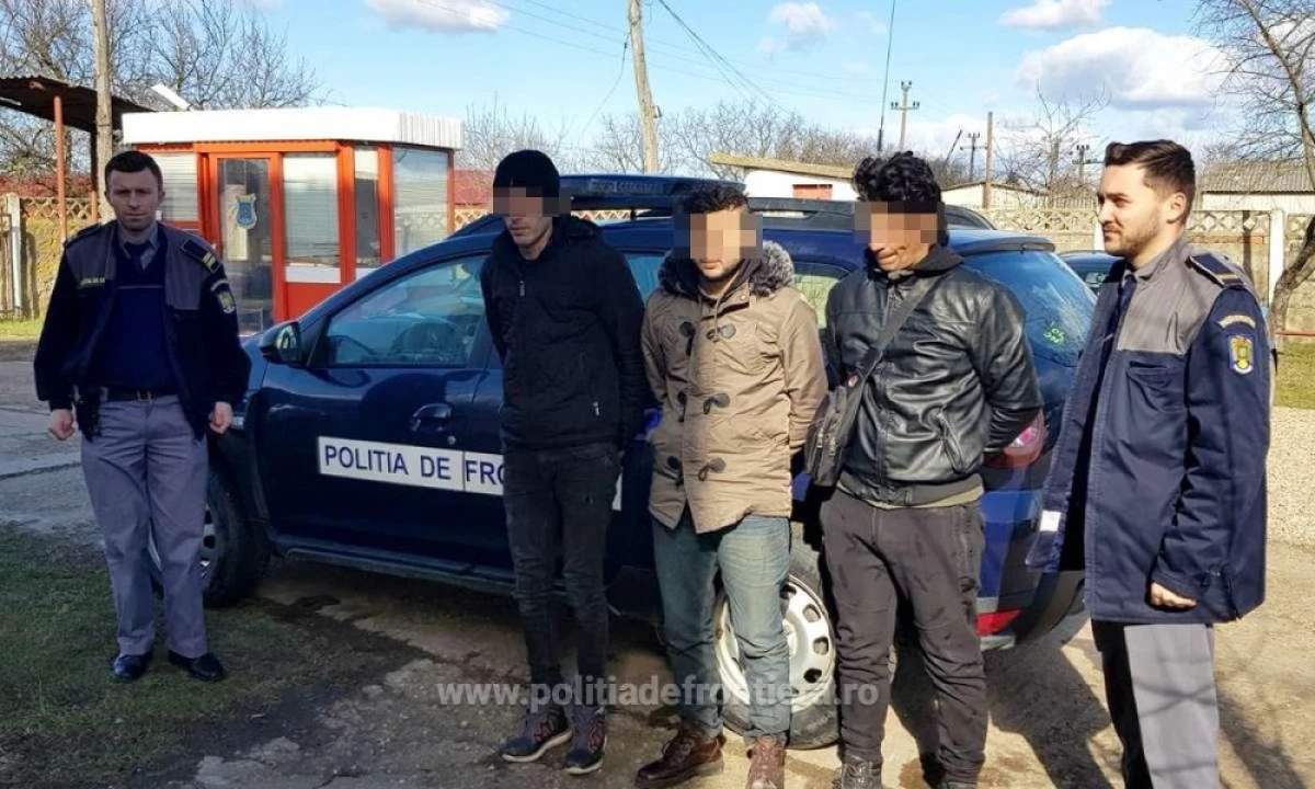 Cinci cetățeni din Algeria, Maroc și Tunisia, prinși încercând să treacă ilegal în Ungaria