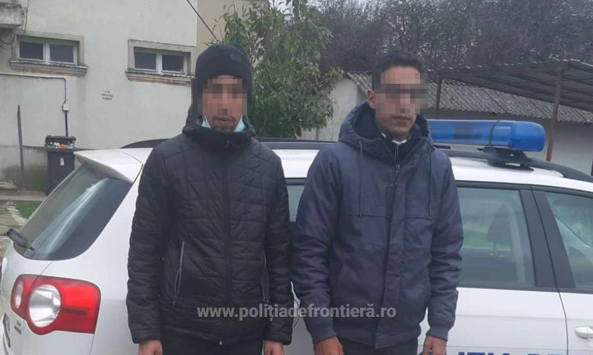 Cinci cetăţeni străini, prinși când încercau să treacă ilegal frontiera