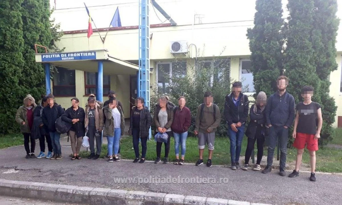 Cincisprezece cetăţeni din Irak, opriți la graniţa cu Ungaria