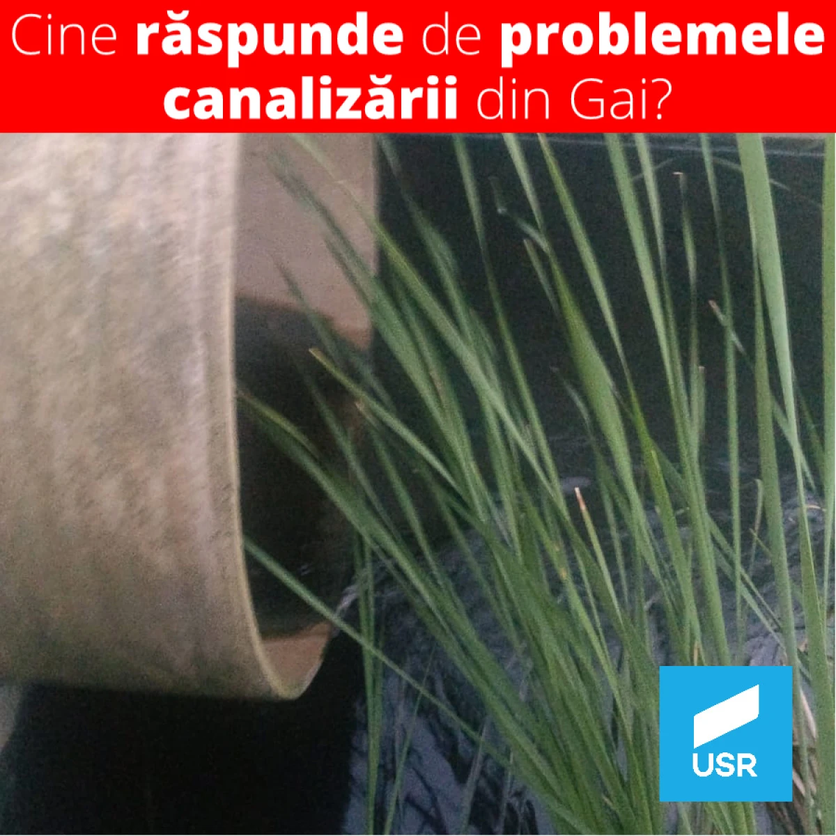 Cine răspunde pentru canalizarea din Gai?