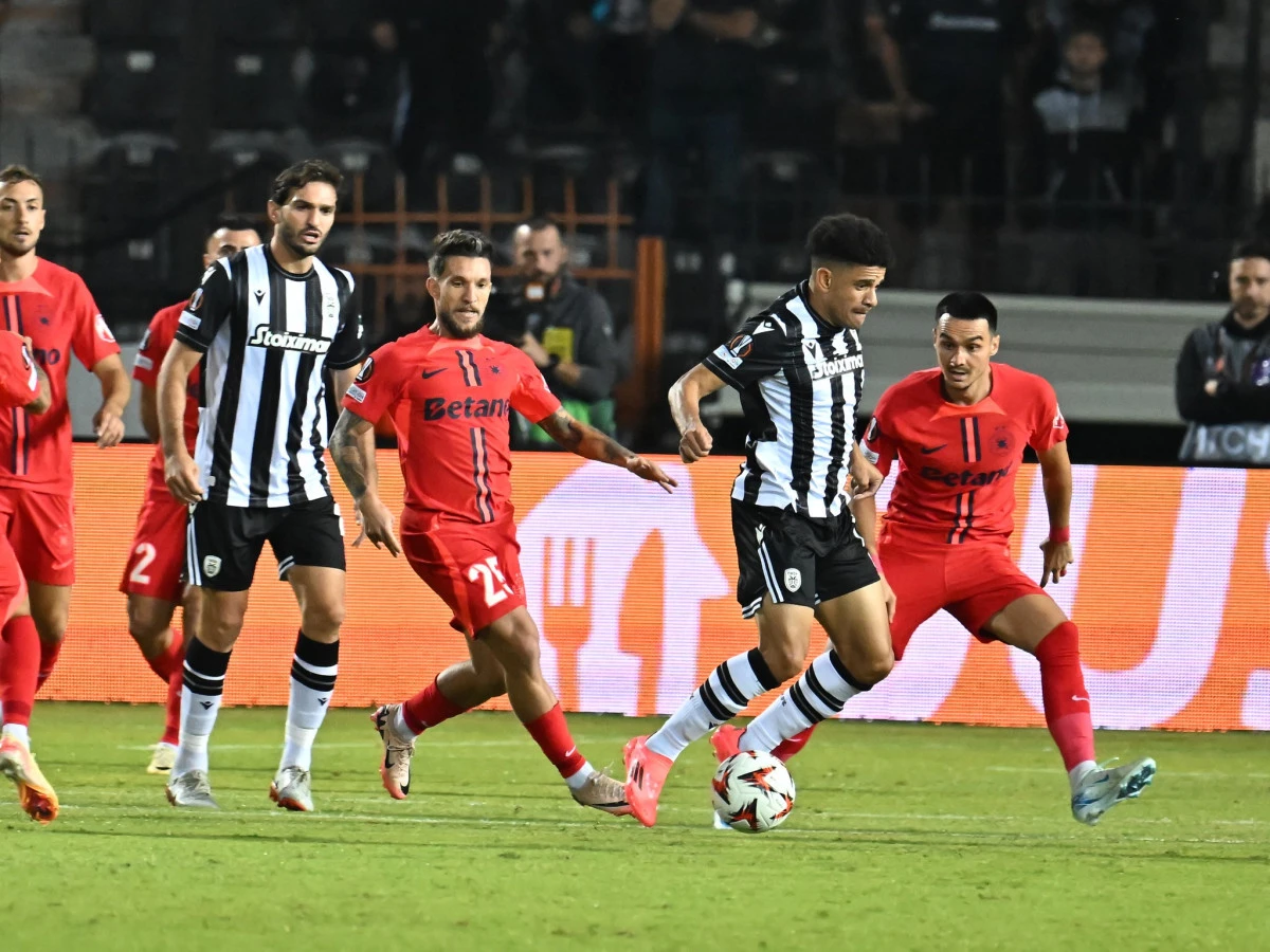 Cine transmite la TV meciul PAOK - FCSB, din play-off-ul pentru optimile Europa League
