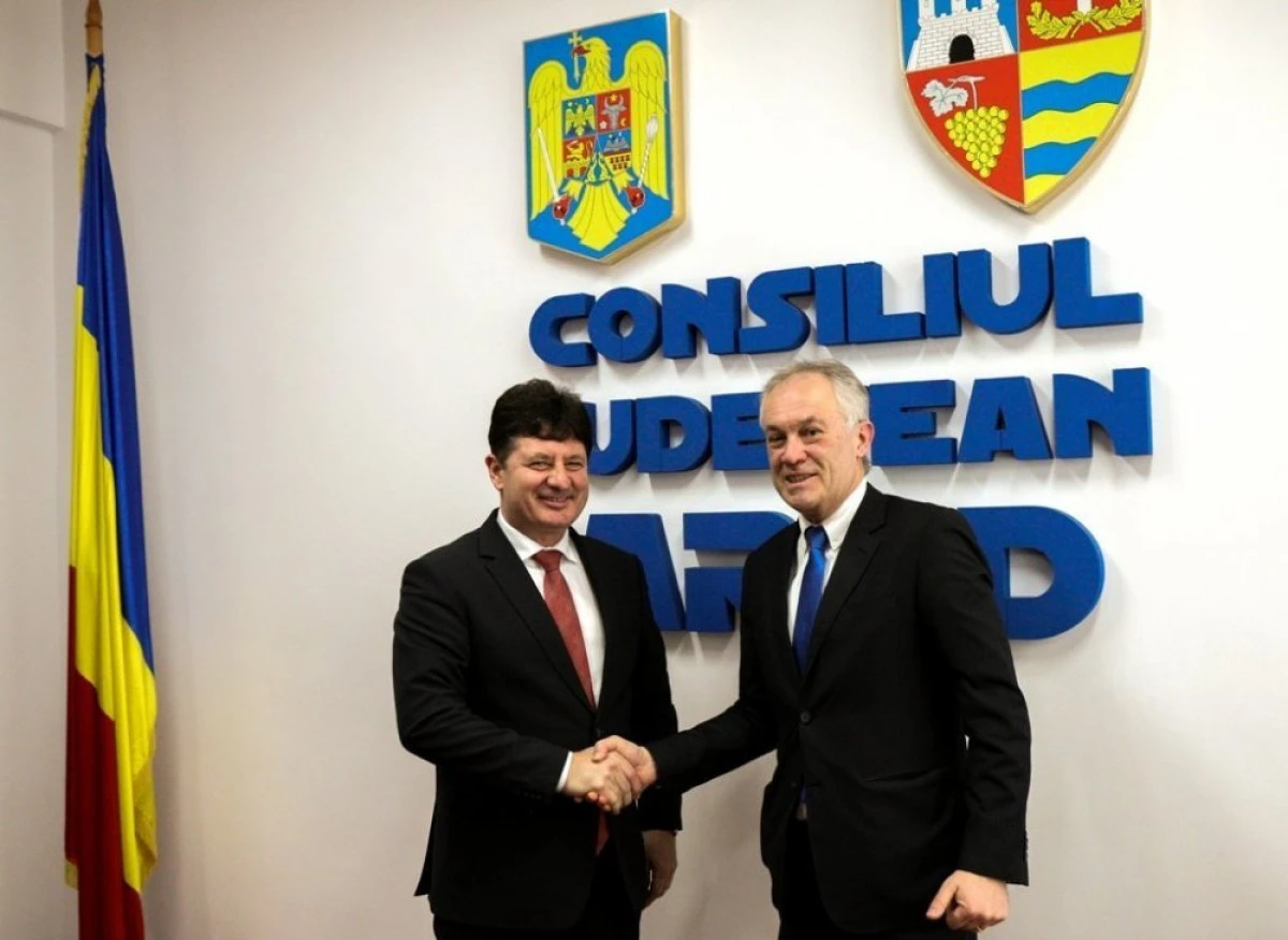 Cionca i-a cerut consulului Germaniei sprijin pentru Aeroportul Arad