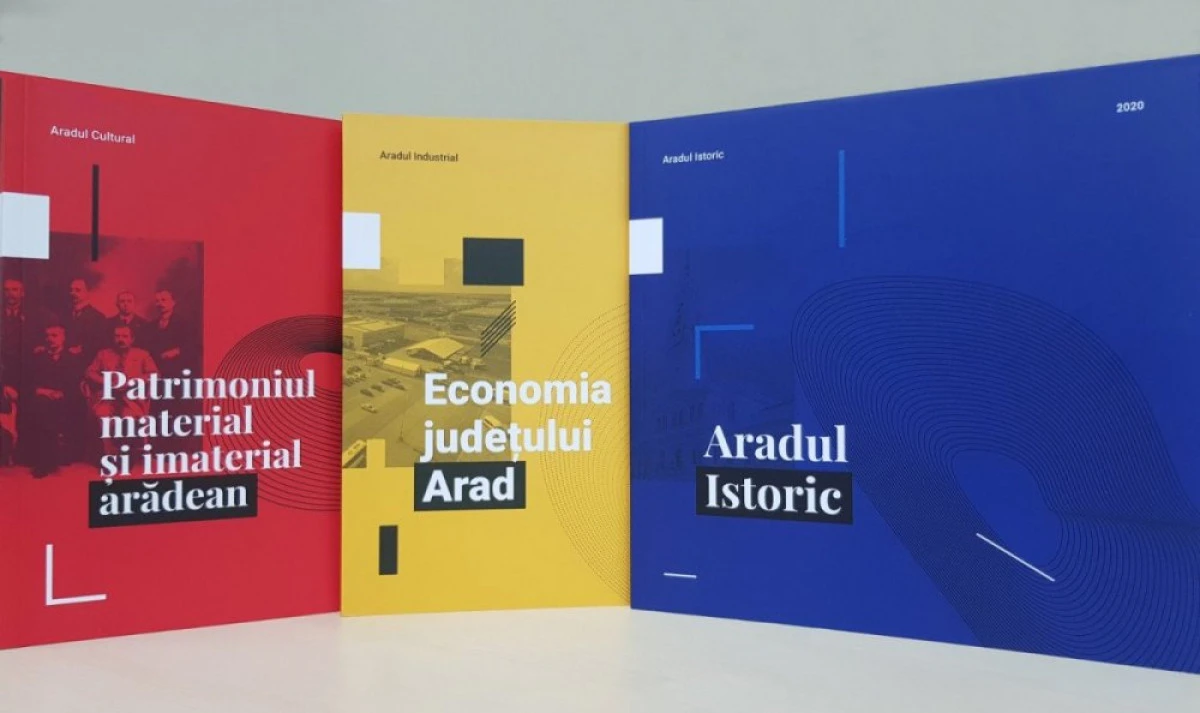 CJA a realizat trei cataloage de promovare a județului Arad
