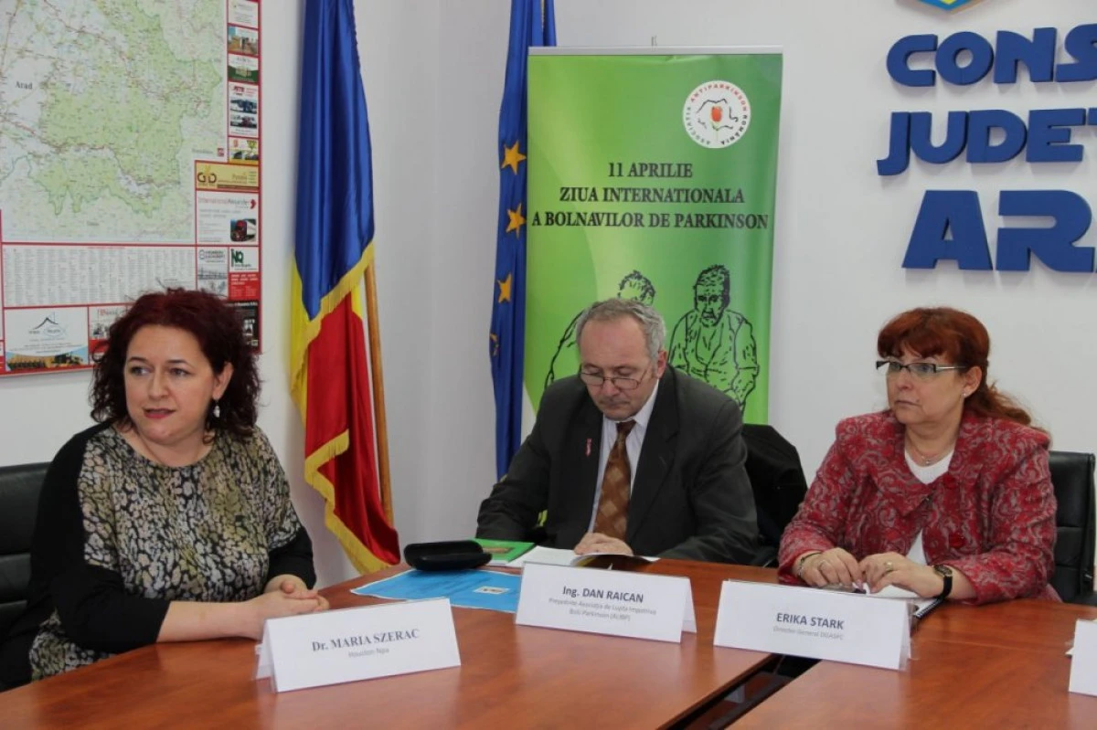 CJA GAZDUIESTE A 8-A EDITIE A SIMPOZIONULUI "ABORDAREA INTEGRALA A BOLII PARKINSON IN ECHIPA PACIENT - CADRE MEDICALE"