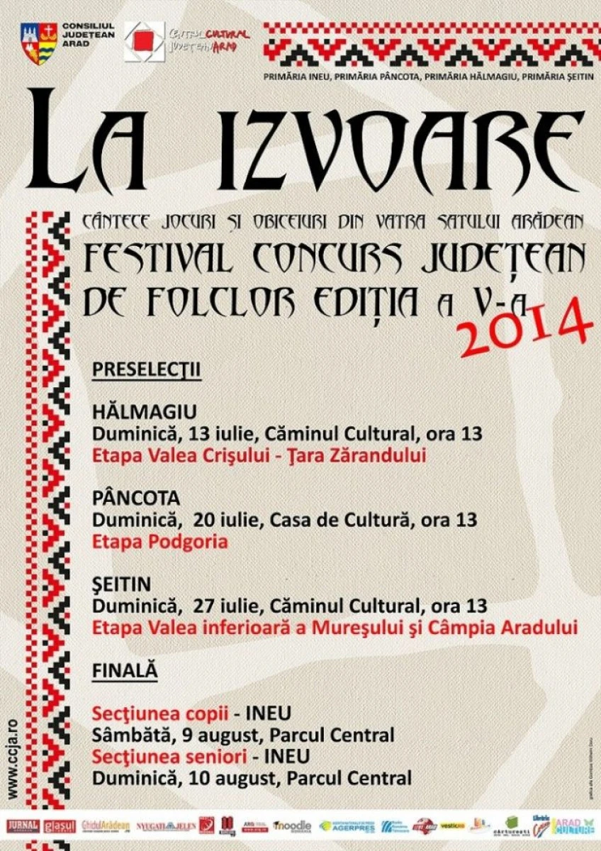 CJA ORGANIZEAZA O NOUA EDITIE A FESTIVALULUI ”LA IZVOARE”