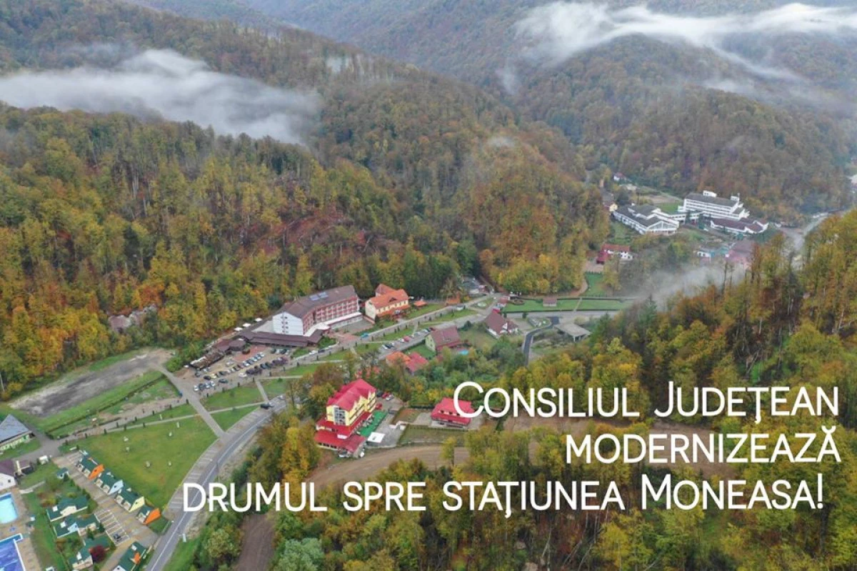CJA: Până la toamnă, drumul Bârsa-Moneasa va avea primul strat de asfalt nou