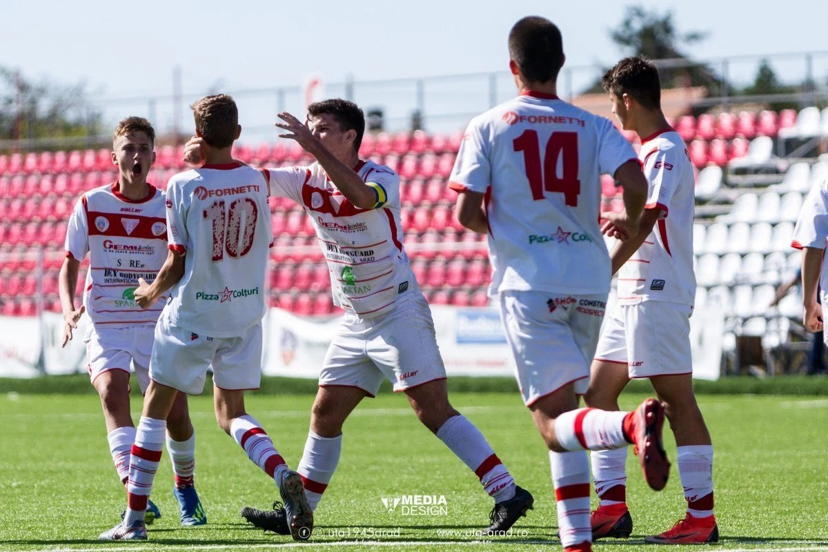 Clasificarea academiilor de fotbal din România, conform FRF: UTA nu prinde Top 10