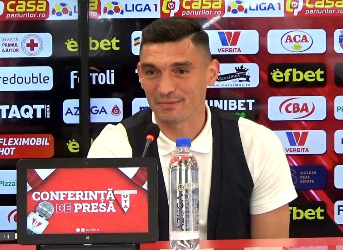 Claudiu Keșeru a fost prezentat astăzi de UTA: "Mă alătur unui proiect extrem de interesant!"