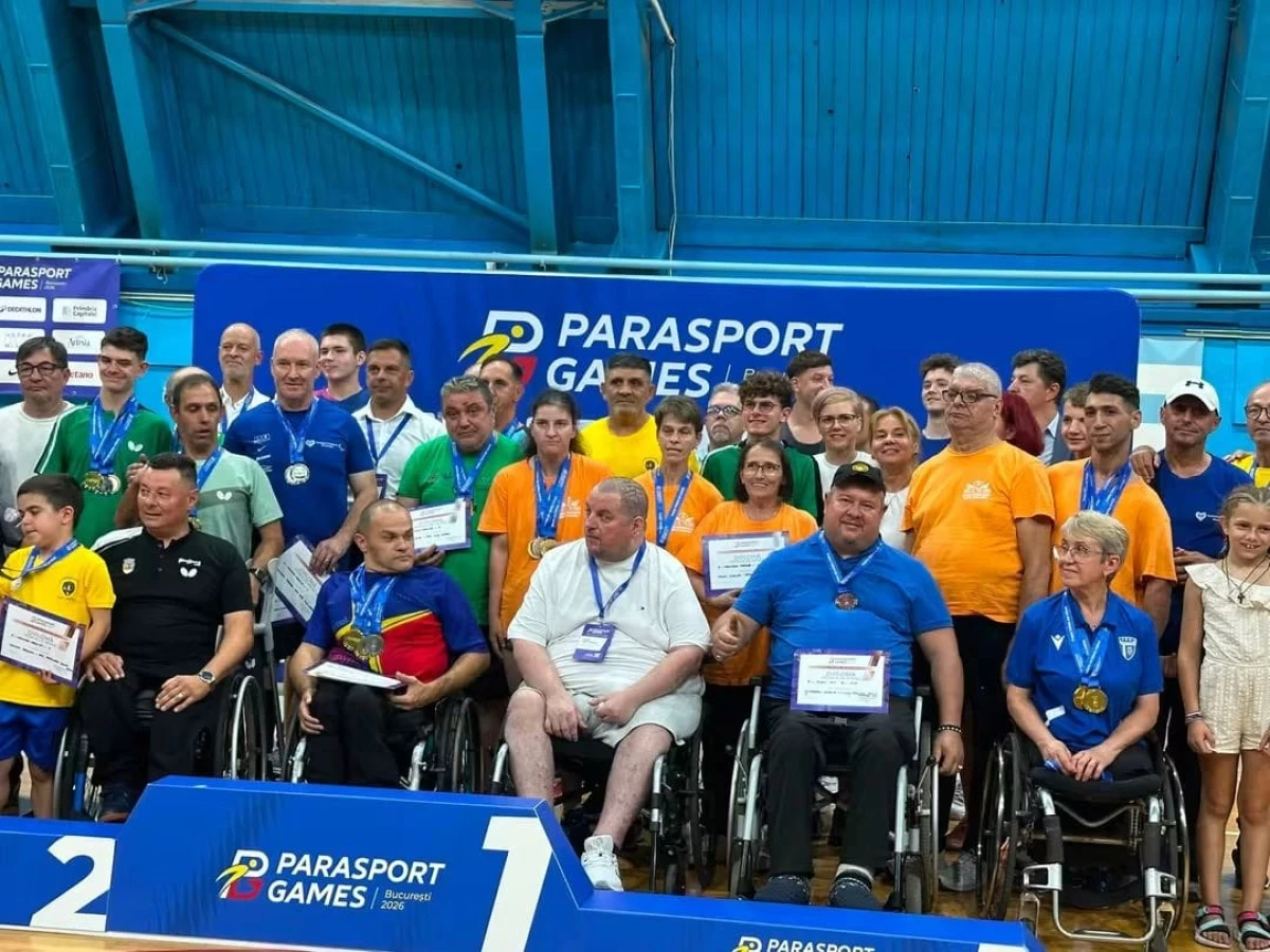 Clubul Sportiv Temerarii-Arad, vicecampion la Parasport Games România