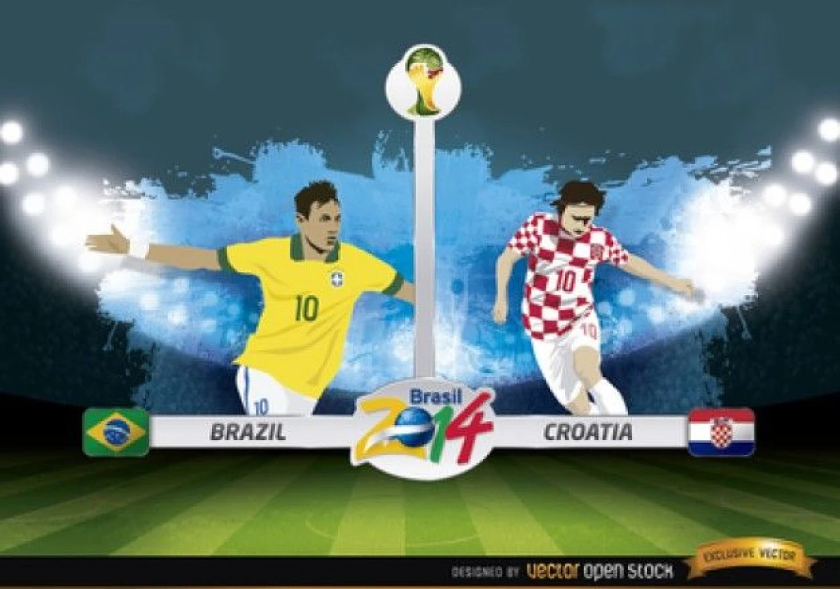 CM 2014: AVANCRONICA MECIULUI BRAZILIA - CROATIA